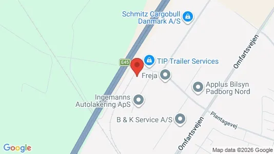 Lager zur Miete i Padborg – Foto von Google Street View