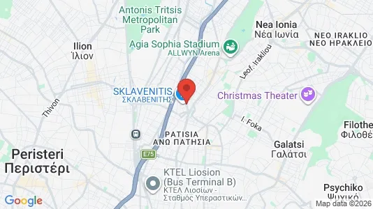 Shops for rent i Nea Chalkidona - Photo from Google Street View