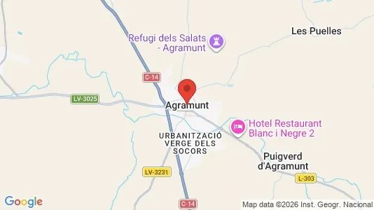 Liikekiinteistöt Myynnissä i Agramunt - Kuva Google Street Viewstä