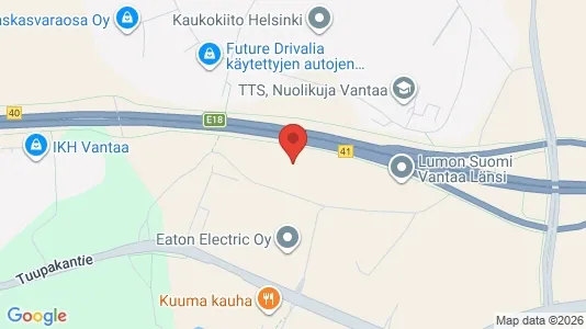 Warehouses for rent i Vantaa - Photo from Google Street View