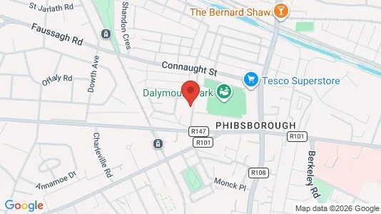 Kantorruimte te huur i Dublin 7 - Foto uit Google Street View