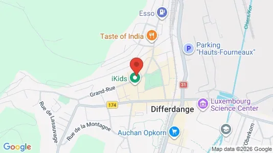 Lokaler til leje i Differdange - Foto fra Google Street View