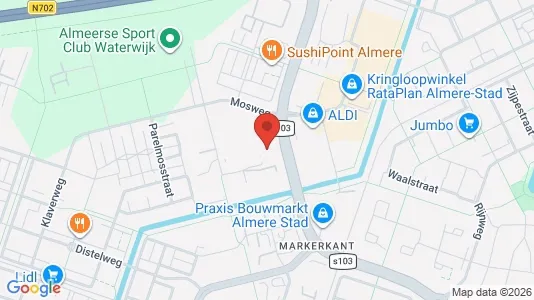 Bedrijfsruimtes te huur i Almere - Foto uit Google Street View