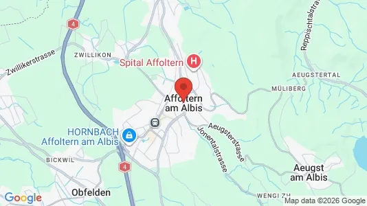 Restauranglokaler för uthyrning i Affoltern – Foto från Google Street View