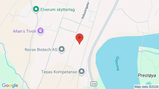 Lager zur Miete i Elverum – Foto von Google Street View