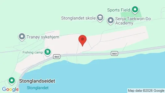 Commercial properties for sale i Tranøy - kort over placeringen