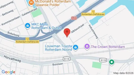 Commercial properties for sale i Rotterdam Overschie - Photo from Google Street View