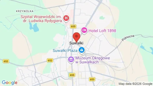 Commercial properties for rent i Suwałki - Photo from Google Street View