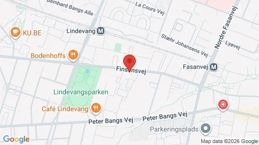 Gewerbeflächen zum Kauf i Frederiksberg - kort over placeringen