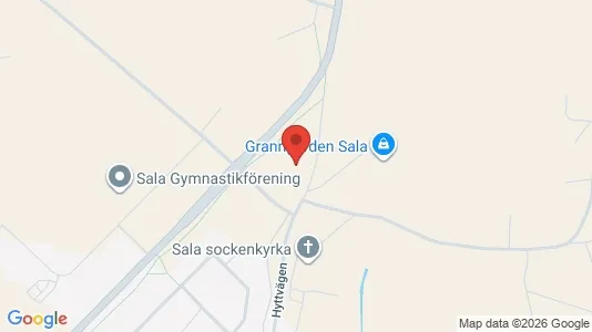Lokaler til salgs i Sala – Bilde fra Google Street View