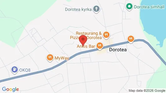 Commercial properties for sale i Dorotea - Photo from Google Street View