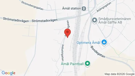 Lokaler til salg i Åmål - Foto fra Google Street View