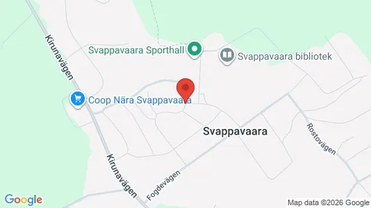Nieruchomości komercyjne Na sprzedaż i Kiruna - kort over placeringen