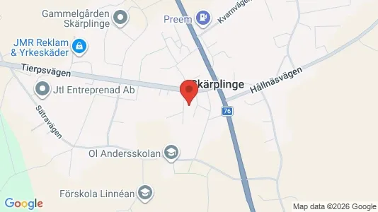 Commercial properties for sale i Tierp - kort over placeringen