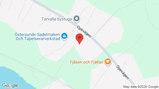 Commercial properties for sale i Östersund - kort over placeringen
