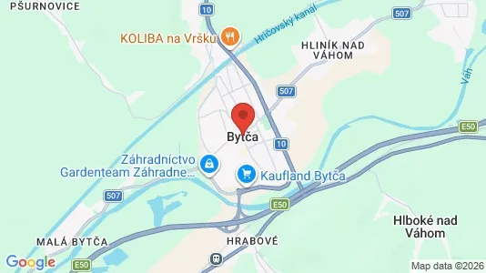 Propiedades comerciales En alquiler i Bytča - Foto de Google Street View