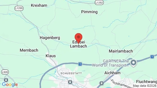 Restaurantlokaler til leje i Edt bei Lambach - kort over placeringen