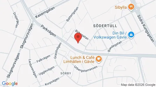Asuinkiinteistöt Myynnissä i Gävle - Kuva Google Street Viewstä