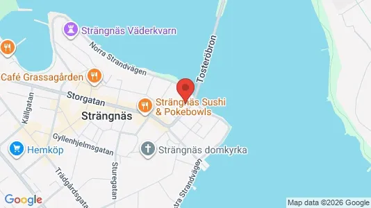 Bostadsfastigheter till salu i Strängnäs – Foto från Google Street View
