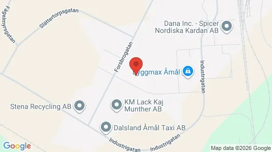 Lokaler til salg i Åmål - Foto fra Google Street View