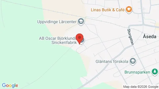 Commercial properties for sale i Uppvidinge - kort over placeringen