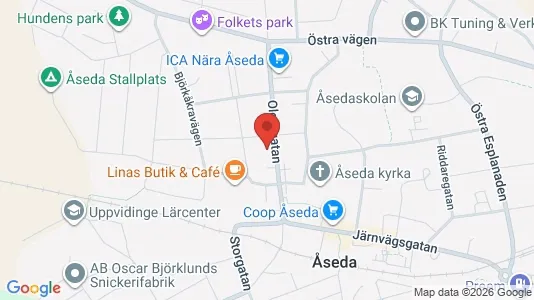 Commercial properties for sale i Uppvidinge - kort over placeringen