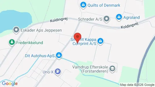 Magazijnen te huur i Vamdrup - Foto uit Google Street View