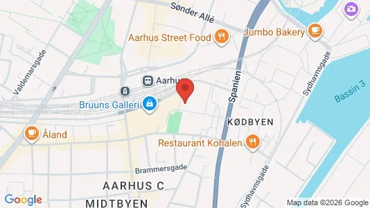Office spaces for rent i Aarhus C - Photo from Google Street View
