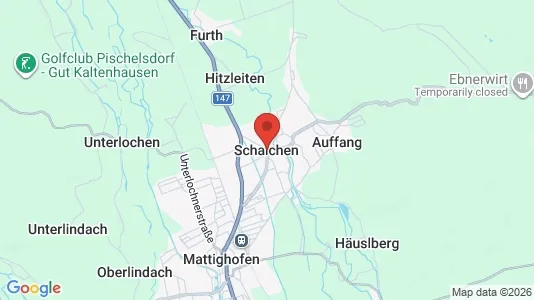 Butikklokaler til leie i Schalchen – Bilde fra Google Street View