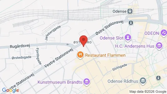 Kontorlokaler til leje i Odense C - Foto fra Google Street View