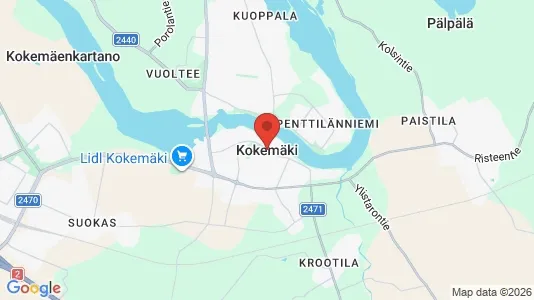 Bedrijfsruimtes te huur i Kokemäki - Foto uit Google Street View