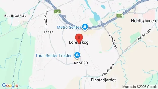 Office spaces for rent i Lørenskog - Photo from Google Street View