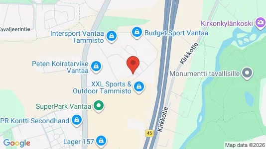 Gewerbeflächen zur Miete i Vantaa – Foto von Google Street View