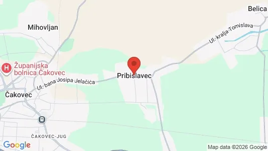 Bedrijfsruimtes te koop i Pribislavec - Foto uit Google Street View