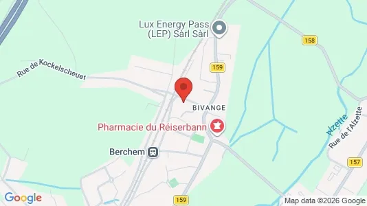 Lokaler til leje i Roeser - Foto fra Google Street View