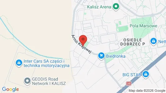 Büros zur Miete i Kaliski – Foto von Google Street View