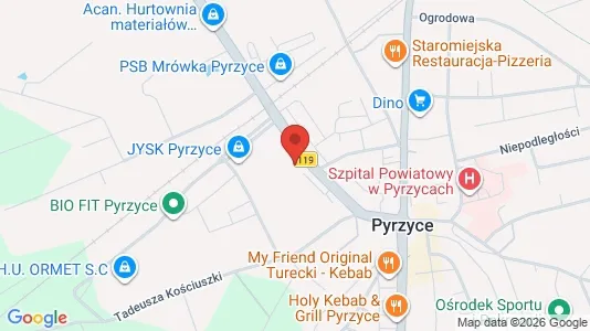 Büros zur Miete i Pyrzycki – Foto von Google Street View