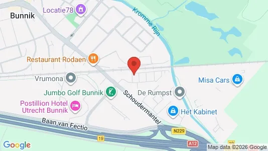 Lokaler til leie i Bunnik – Bilde fra Google Street View