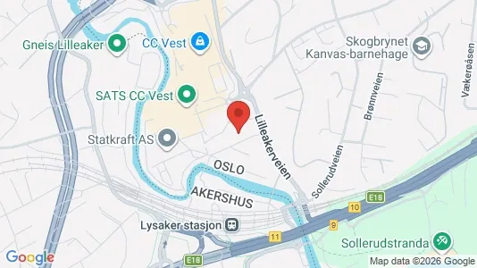 Nieruchomości komercyjne Do wynajęcia i Bærum - kort over placeringen