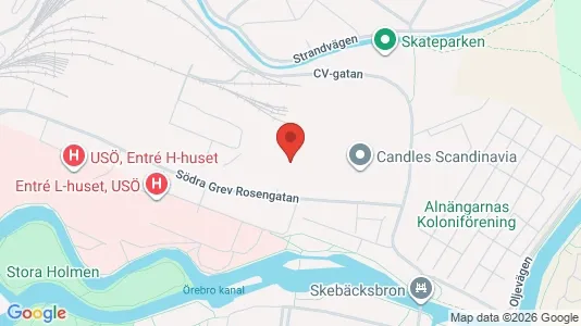 Werkstätte zur Miete i Örebro – Foto von Google Street View