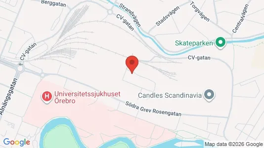 Werkstätte zur Miete i Örebro – Foto von Google Street View
