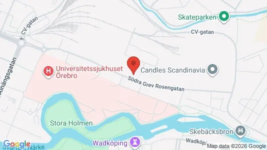 Kontorlokaler til leje i Örebro - Foto fra Google Street View