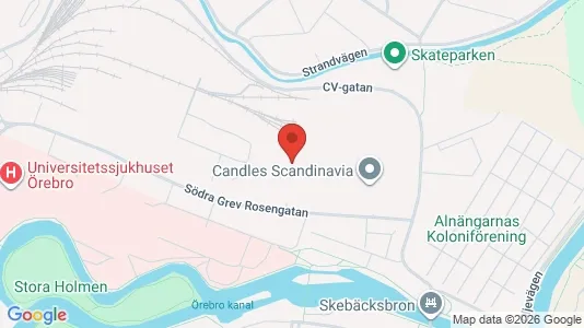 Werkstätte zur Miete i Örebro – Foto von Google Street View