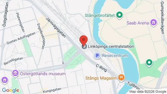 Kontorlokaler til leje i Linköping - Foto fra Google Street View