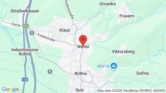 Industritomter till salu i Weiler – Foto från Google Street View