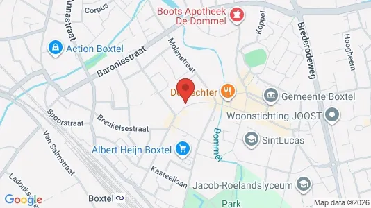 Kantorruimte te huur i Boxtel - kort over placeringen