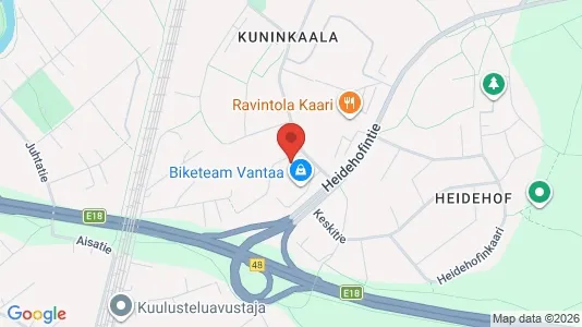 Lager til leie i Vantaa – Bilde fra Google Street View