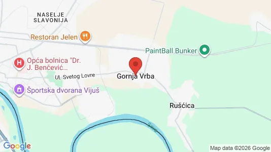 Lokaler til leie i Gornja Vrba – Bilde fra Google Street View