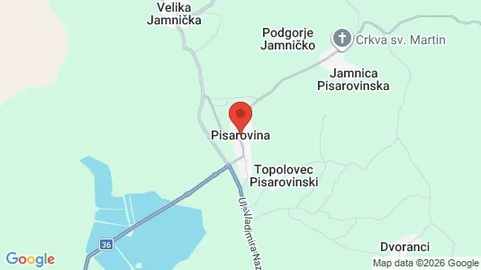 Gewerbeflächen zur Miete i Pisarovina – Foto von Google Street View