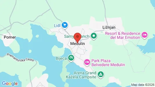 Bedrijfsruimtes te huur i Medulin - Foto uit Google Street View